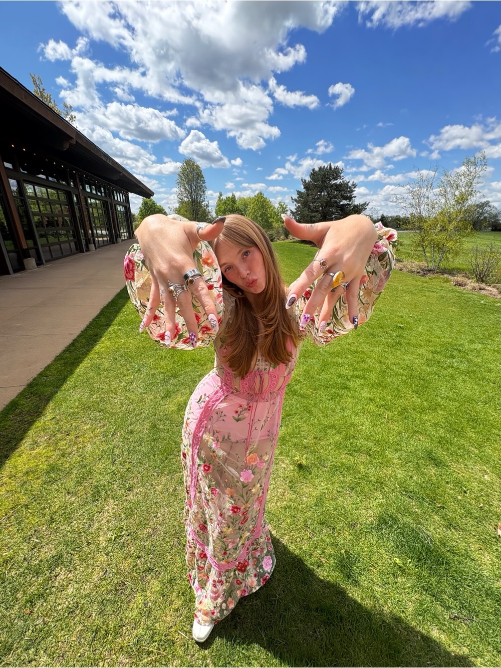 For love & lemons Luna maxi dress - Picture 5 of 5